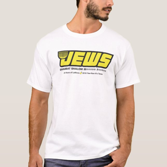 Jews - 24 Hours of LeMons T-Shirt (Front)