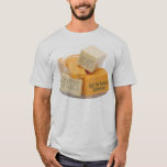 Jews for Cheeses - fight the lactose intolerance T-Shirt<br><div class="desc">An original design that has a sense of humour! Jews for Cheeses is both pro-dairy and pro-Jewish! You can't say that about treif (non-kosher foods)!</div>