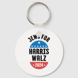 Jews For Harris Wheimer 2024 Key Ring