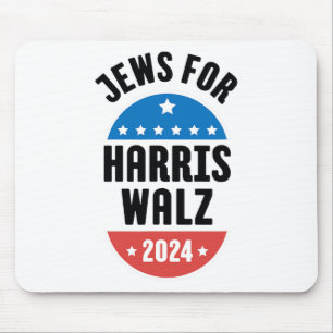 Jews For Harris Wheimer 2024 Mouse Mat