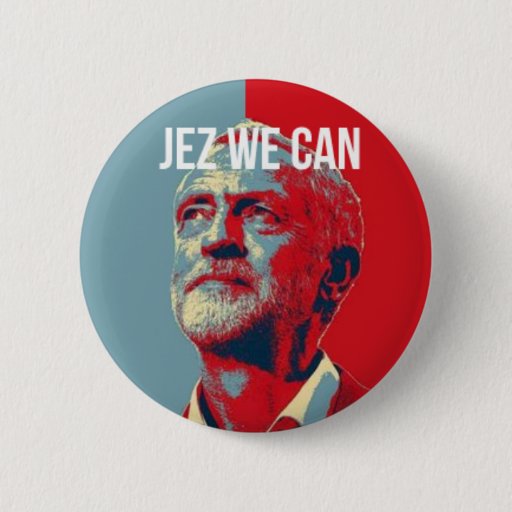 Image of #JezWeCan - Jeremy Corbyn 4 PM badge