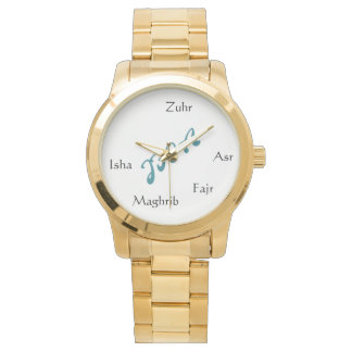 JFIA Tazkir Collection Gold Womens Watch