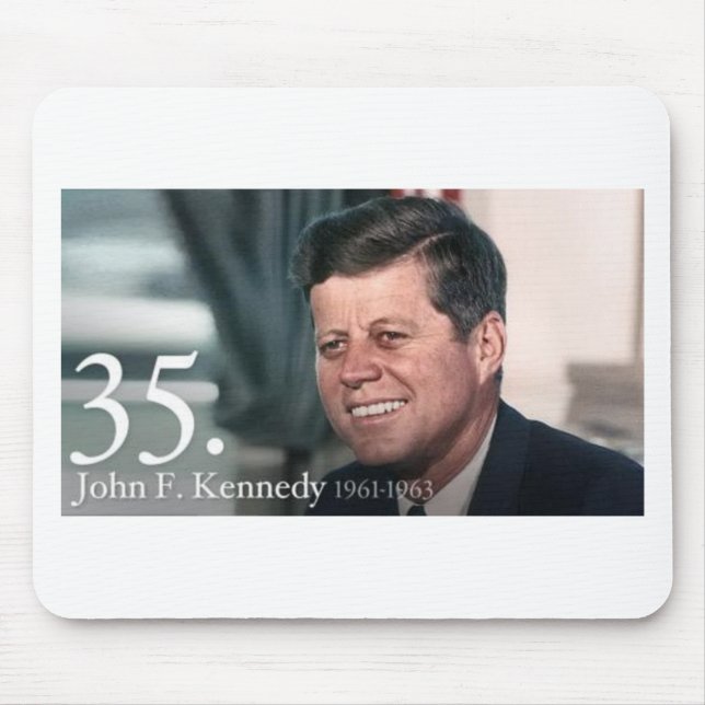 JFK 35 MOUSE MAT (Front)