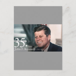 JFK 35 POSTCARD