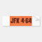 JFK 464 License Style Bumper Sticker