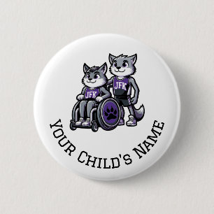 JFK Button: Customise Me! 6 Cm Round Badge