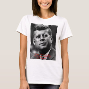 JFK "Forgive Not Forget" Wisdom Quote Gifts & Card T-Shirt