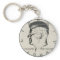 JFK Half Dollar key ring