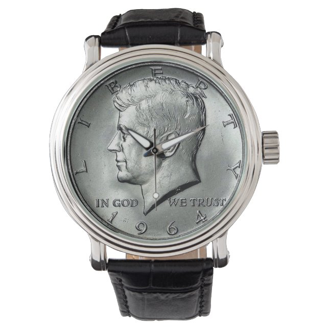JFK Half Dollar Men's Watch (Front)