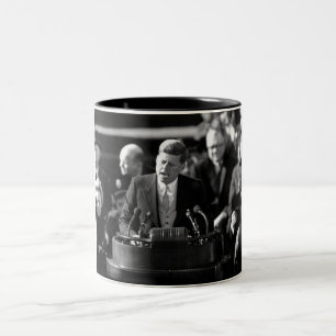 JFK Inauguaration Two-Tone Coffee Mug