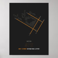 JFK - John F. Kennedy Airport Runway Diagram