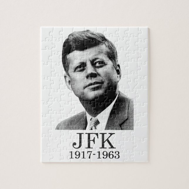 JFK - John F. Kennedy Jigsaw Puzzle (Vertical)