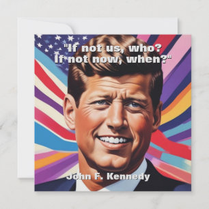 JFK John F. Kennedy Quote Motivational Inspiration