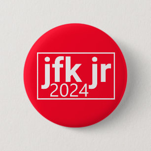 JFK, Jr. 2024 6 Cm Round Badge