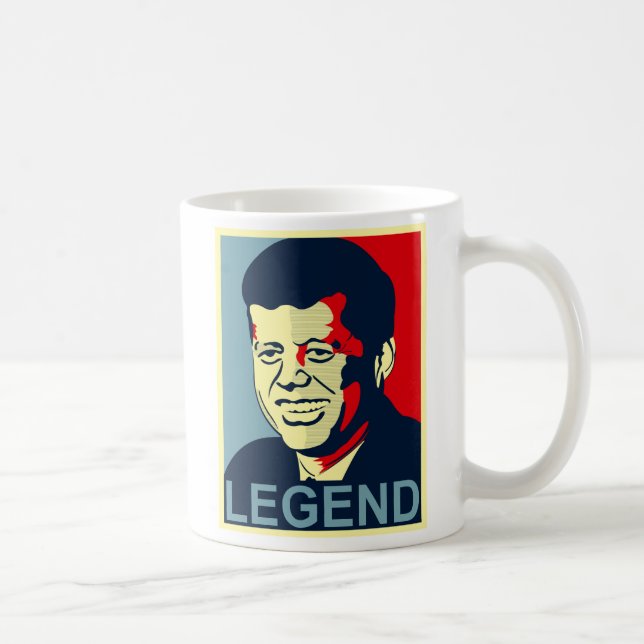 jfk legend coffee mug (Right)