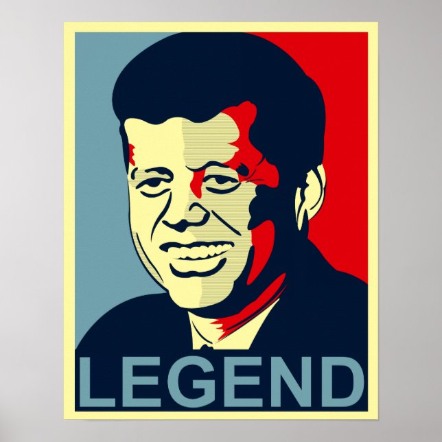 jfk legend poster (Front)
