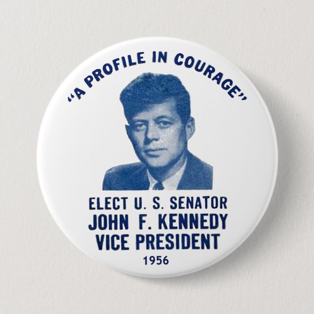 JFK Memorial pin 1956 (Front)