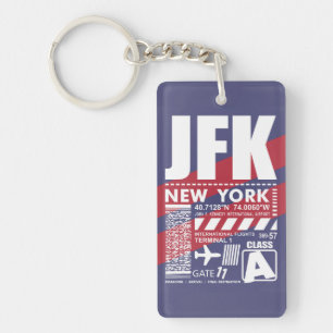 JFK New York Airport Key Ring