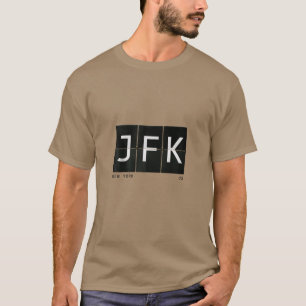 JFK New York Retro Airport Code Design World Trave T-Shirt