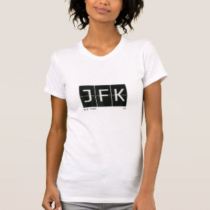 JFK New York Retro Airport Code Design World Trave T-Shirt