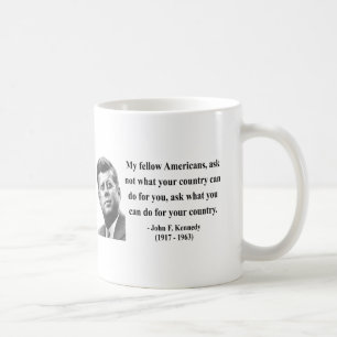 JFK Quote 3b Coffee Mug