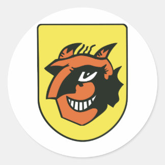 jg54 emblem classic round sticker