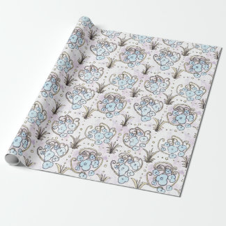 JG Art Nouveau Wrapping Paper