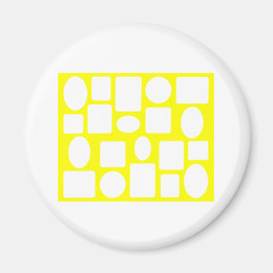 jGibney Your Photos Here Frame The MUSEUM Zazzle Magnet