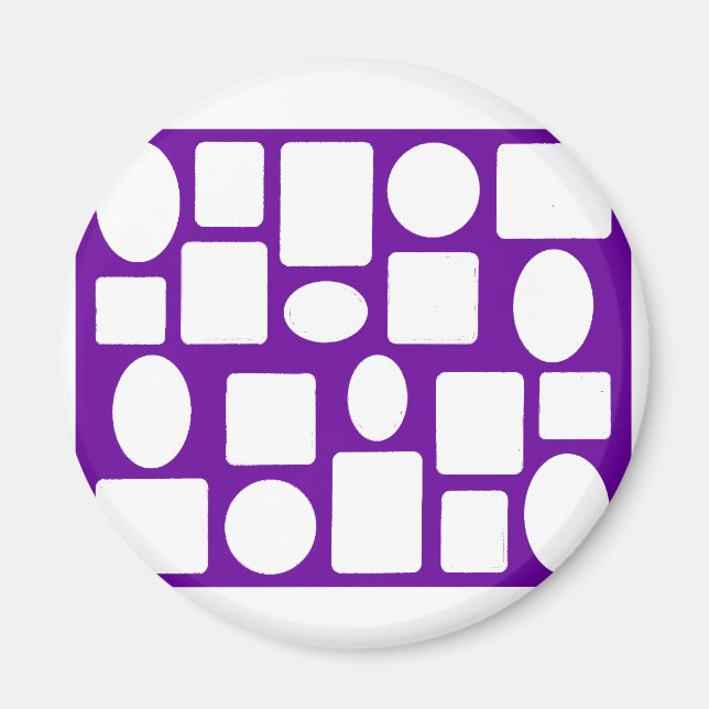 jGibney Your Photos Here Frame The MUSEUM Zazzle Magnet (Front)