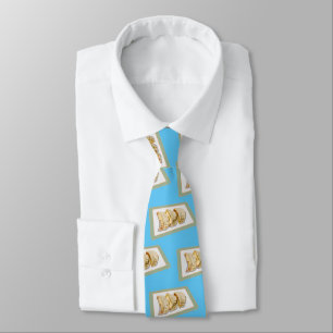 Jiaozi / Chinese dumplings cartoon illustration Tie