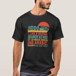 Jiddo Noun Definition Arabic Grandfather Fathers D T-Shirt