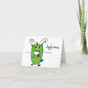 Jigglywoo • Ian Mann, Age 6 Card