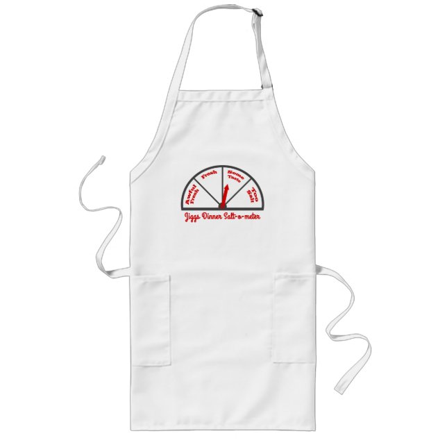 Jiggs Dinner Salt-O-Metre apron (Front)