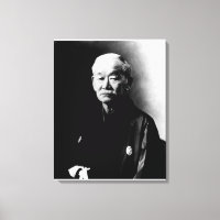 Jigoro Kano Wrapped Canvas