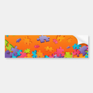Jigsaw Bumper Sticker