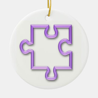 Jigsaw Cutout Ornament