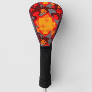 Jigsaw Jumble Golf Head Cover
