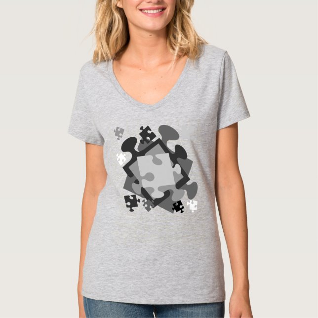Jigsaw Jumble T-Shirt (Front)