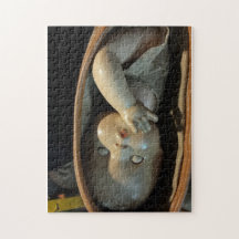 Jigsaw Puzzel Creepy Doll by JP Denyer