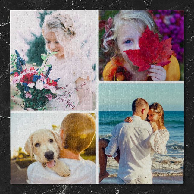 Jigsaw Puzzle 4 Photos Rounded (Creator Uploaded)