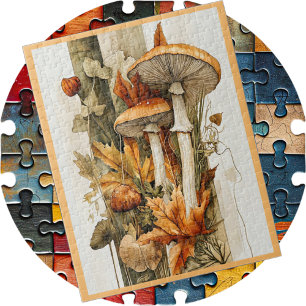 JIGSAW PUZZLE - A Little Fall Color