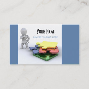 Jigsaw Puzzle Business Card