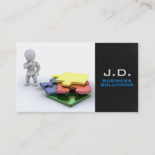 Jigsaw Puzzle Business Card