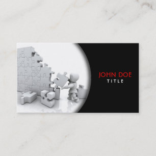 Jigsaw Puzzle Business Card