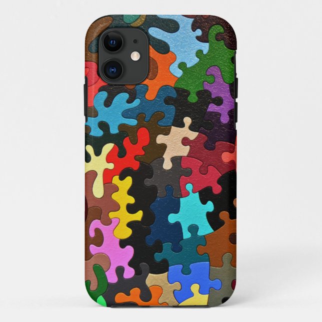 Jigsaw Puzzle Case-Mate iPhone Case (Back)