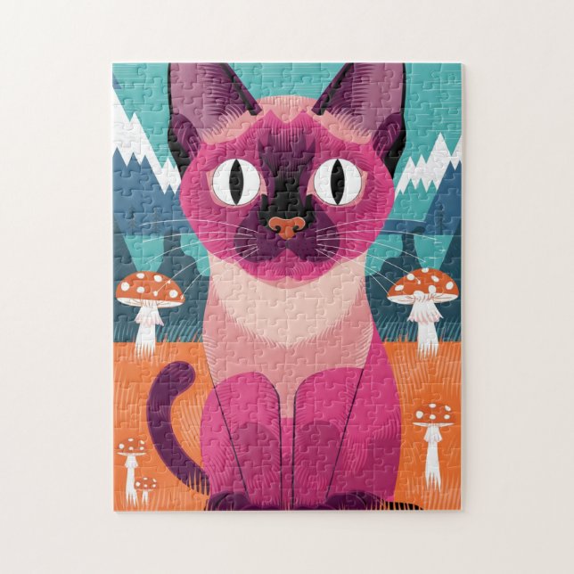 jigsaw puzzle, custom photo personalised puzzle (Vertical)
