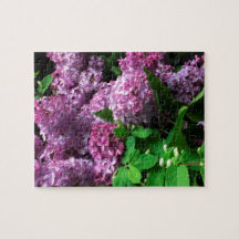 Jigsaw Puzzle:  LILACS
