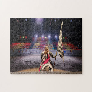 Jigsaw Puzzle - Mediaeval Knight on Horse