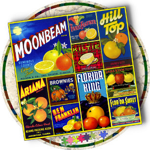 JIGSAW PUZZLE - Moonbeam: Produce Crate Labels