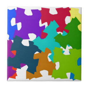 Jigsaw Puzzle Pieces Tile